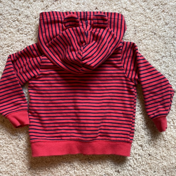 Carter’s 18 month Fox -Red, Gray, and Navy full zip hooded sweat set. 4 pieces - Picture 5 of 8